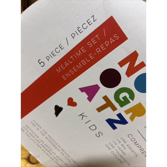 NOVOGRATZ KIDS 3 PIECE MEALTIME SET WILDERNESS EXPLORER CAMPIG CLUB BEAR - Picture 6 of 6